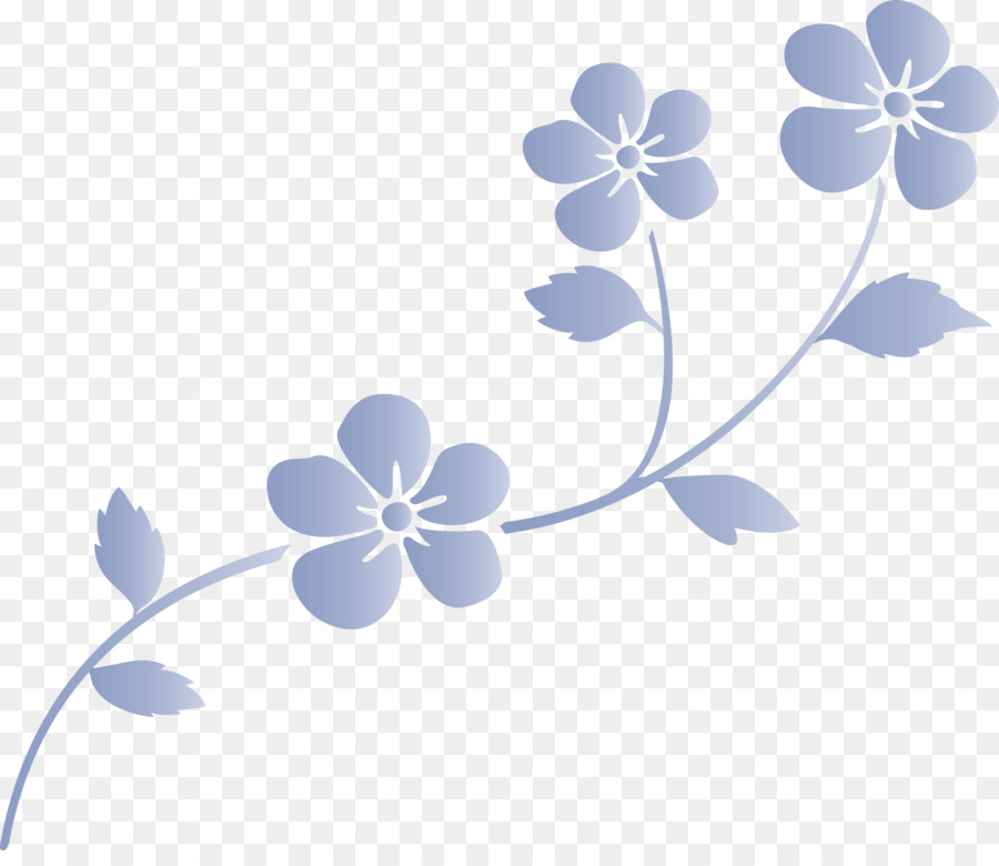 Flores Azules，Naturaleza PNG