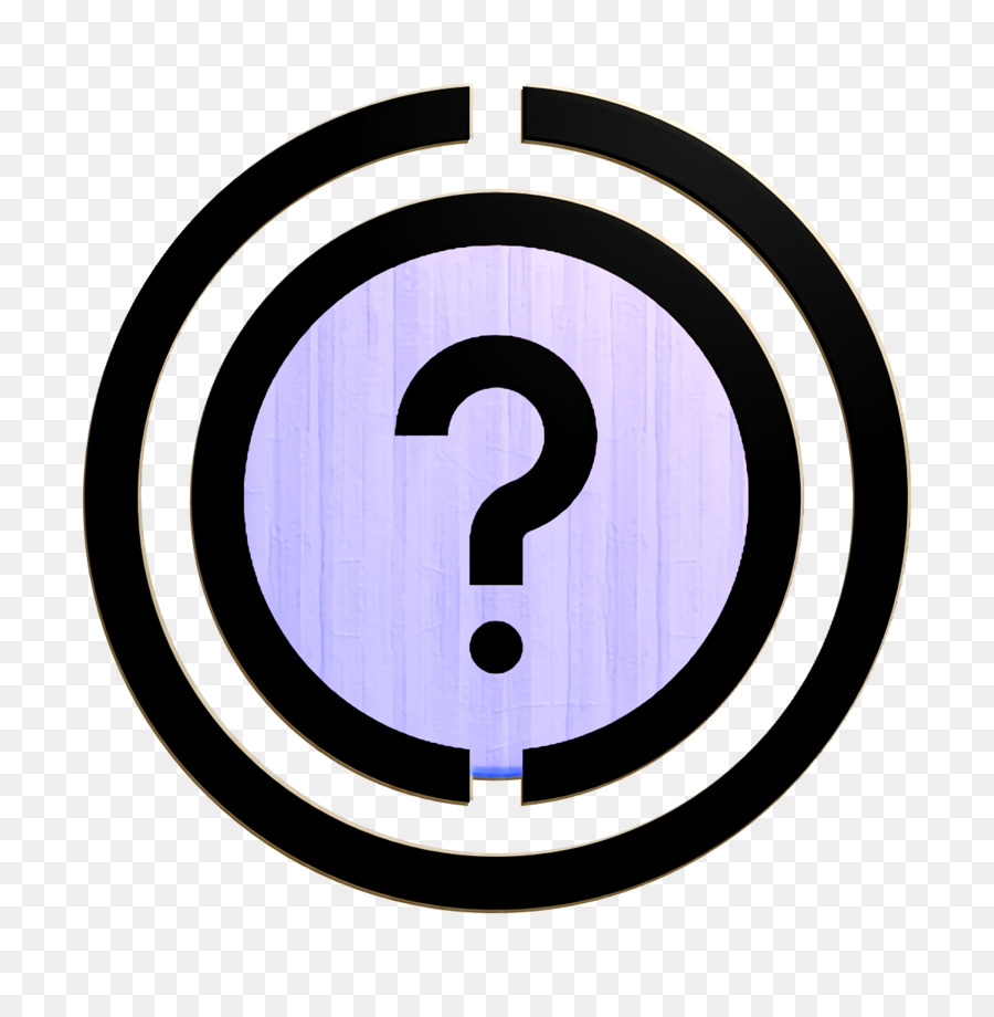 Signo De Interrogación Morado，Consulta PNG