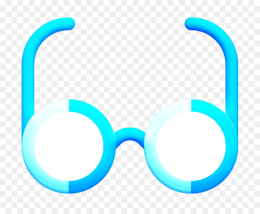 Gafas，Azul PNG