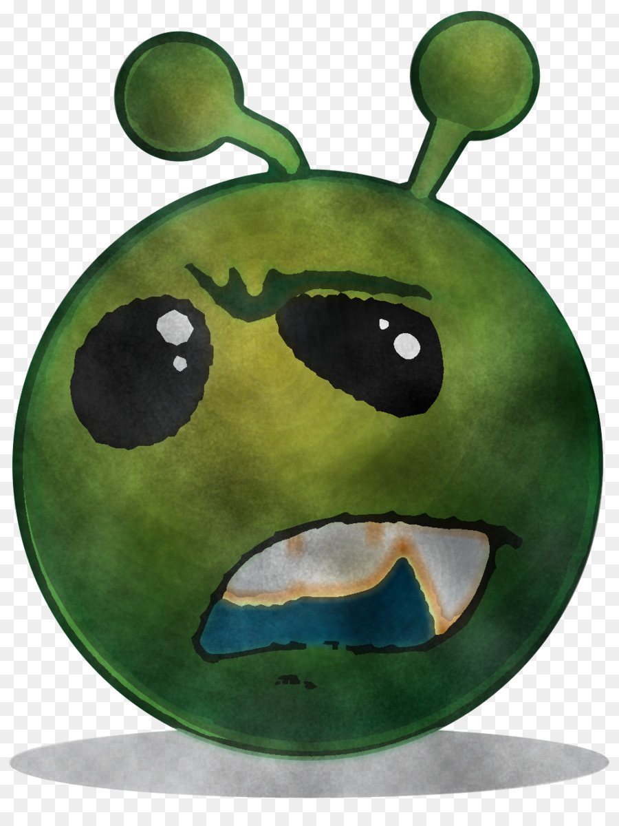 Verde，La Expresión Facial PNG