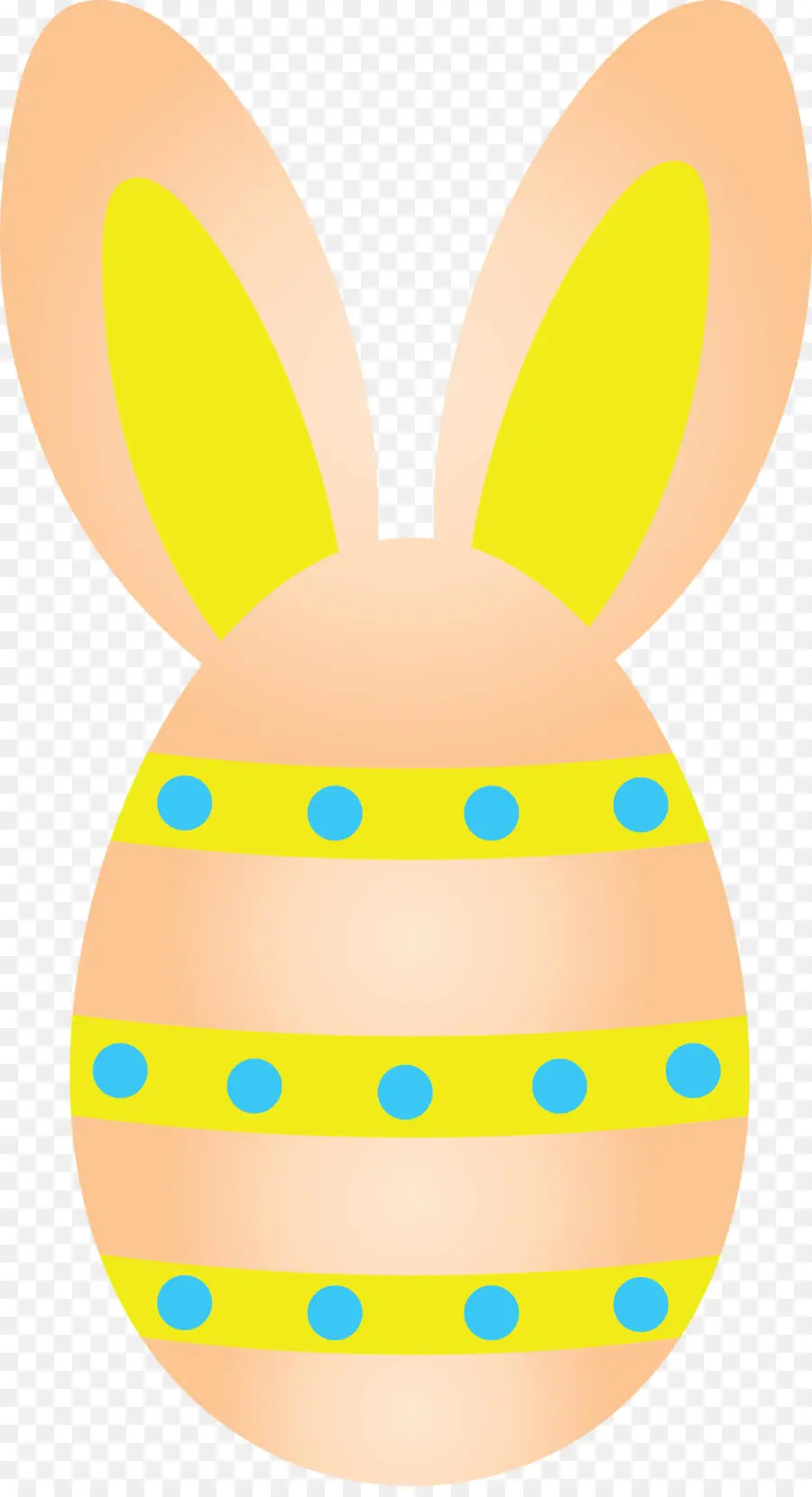 Huevo De Pascua，Amarillo PNG