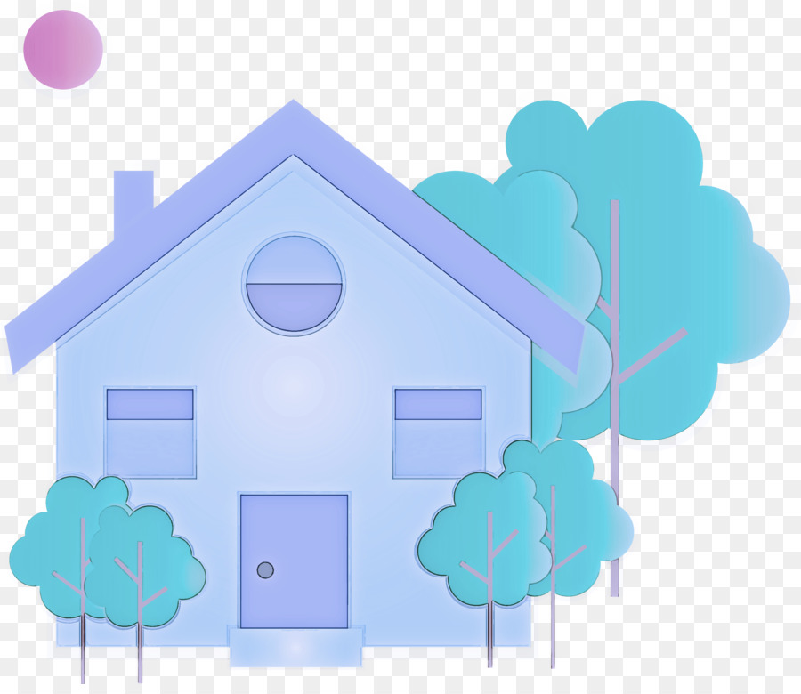 Casa Con Arbol，Casa PNG