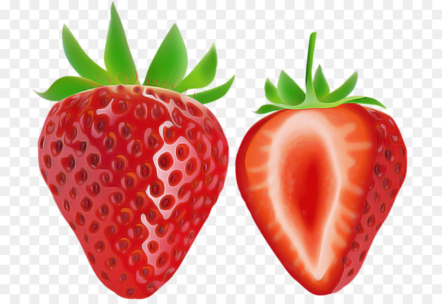 Fresas Rojas，Hojas PNG