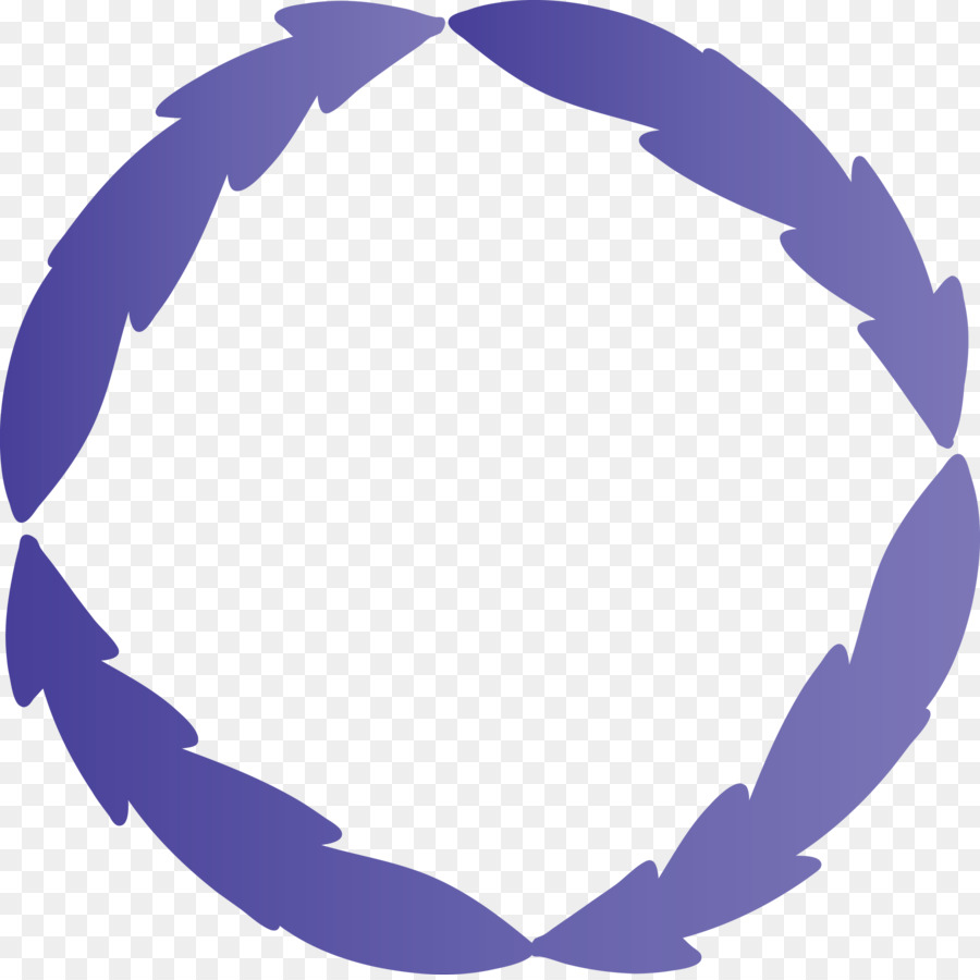 Flechas Circulares Moradas，Círculo PNG