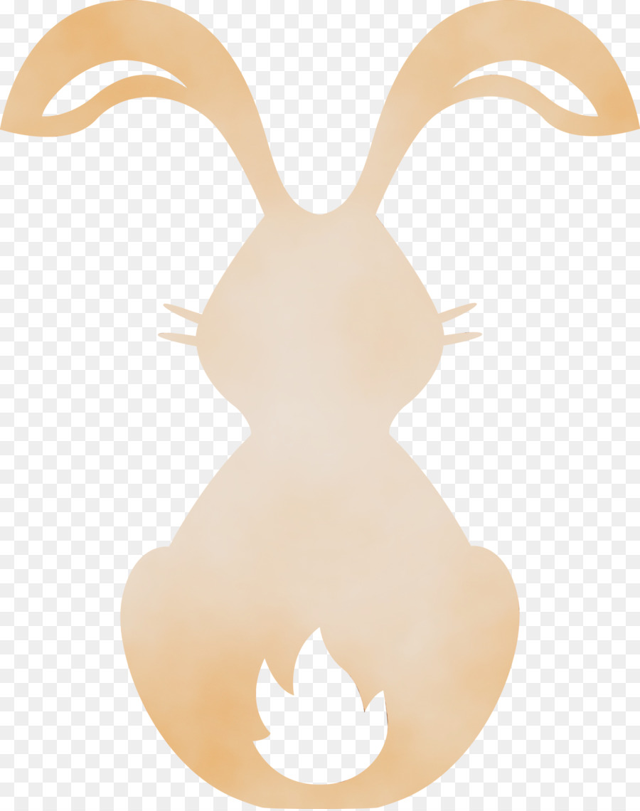 Silueta De Conejo，Conejito PNG