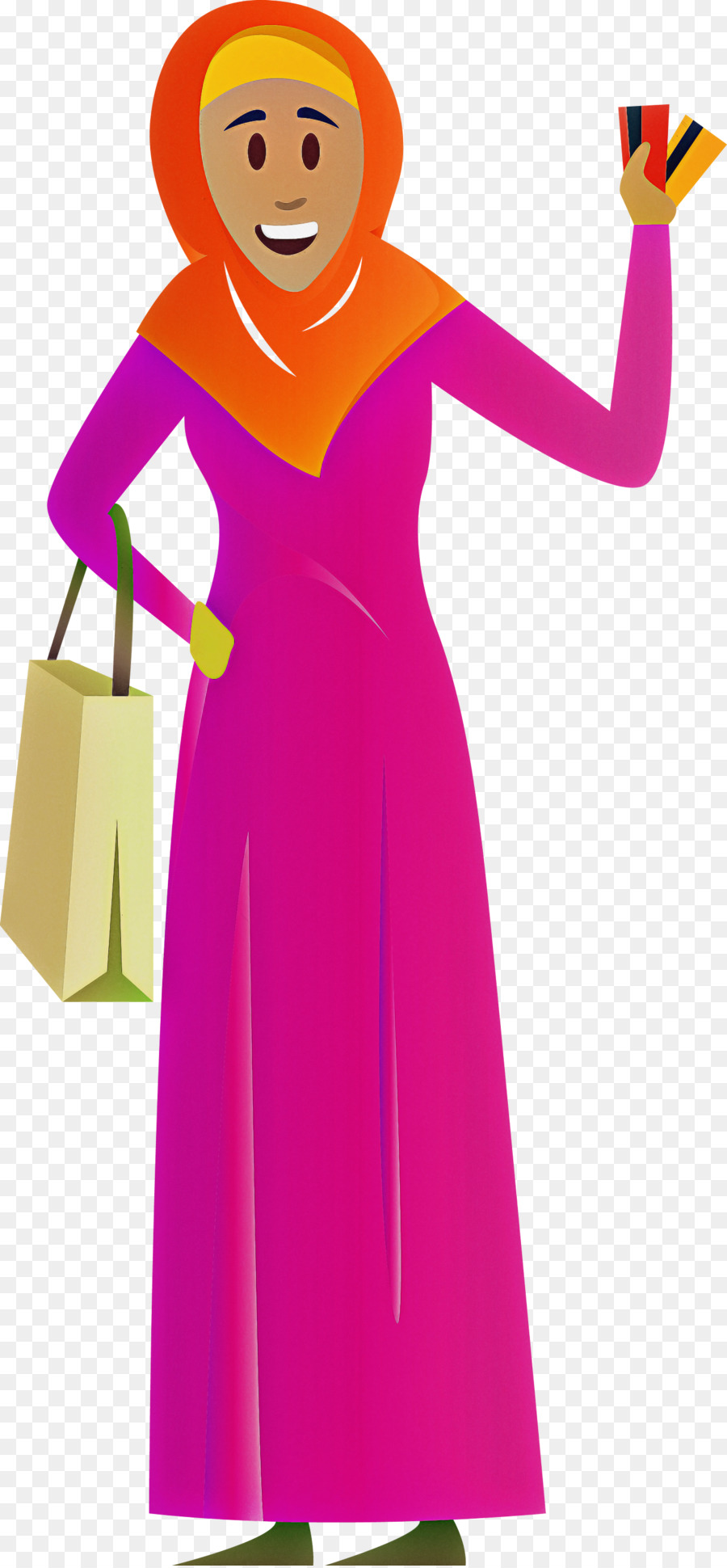 Mujer De Compras，Compras PNG