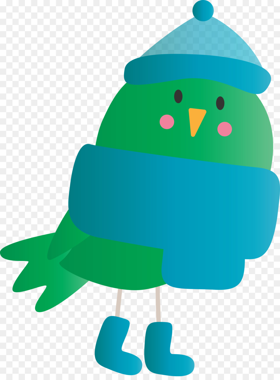 Pájaro De Invierno，Bufanda PNG