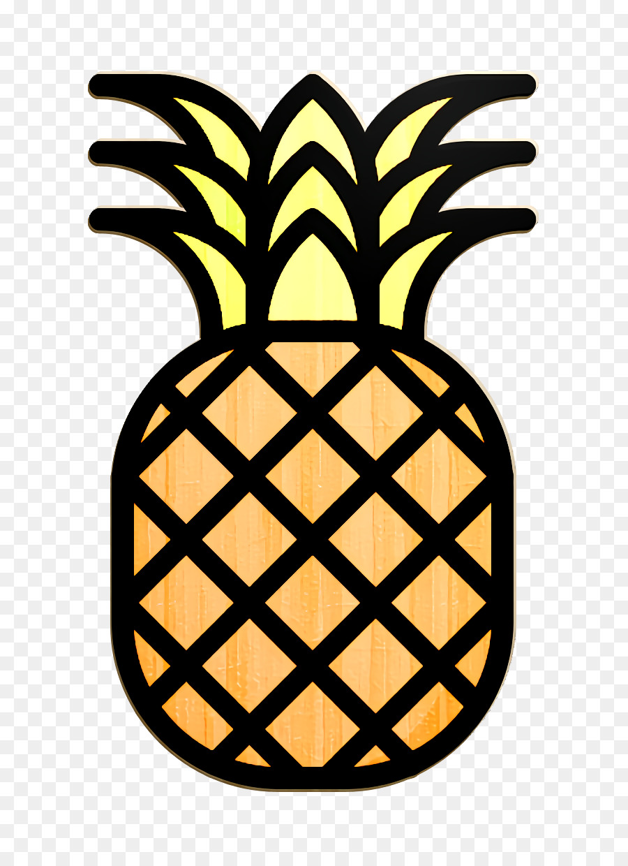 Piña，Amarillo PNG