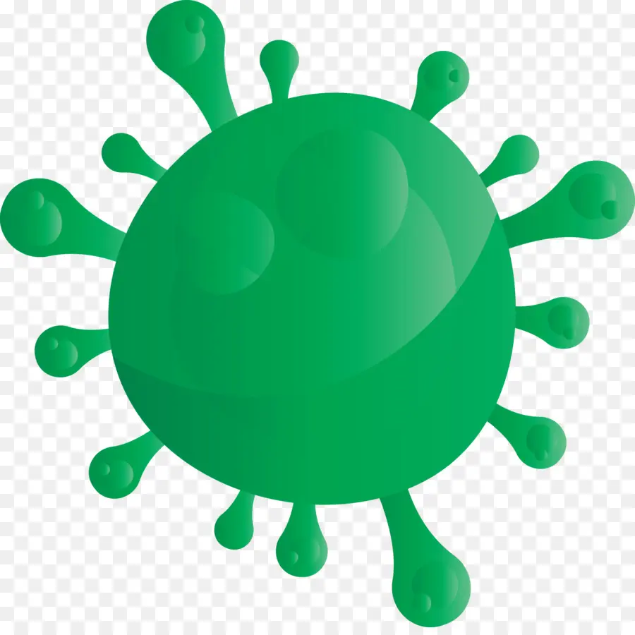 Virus，Verde PNG