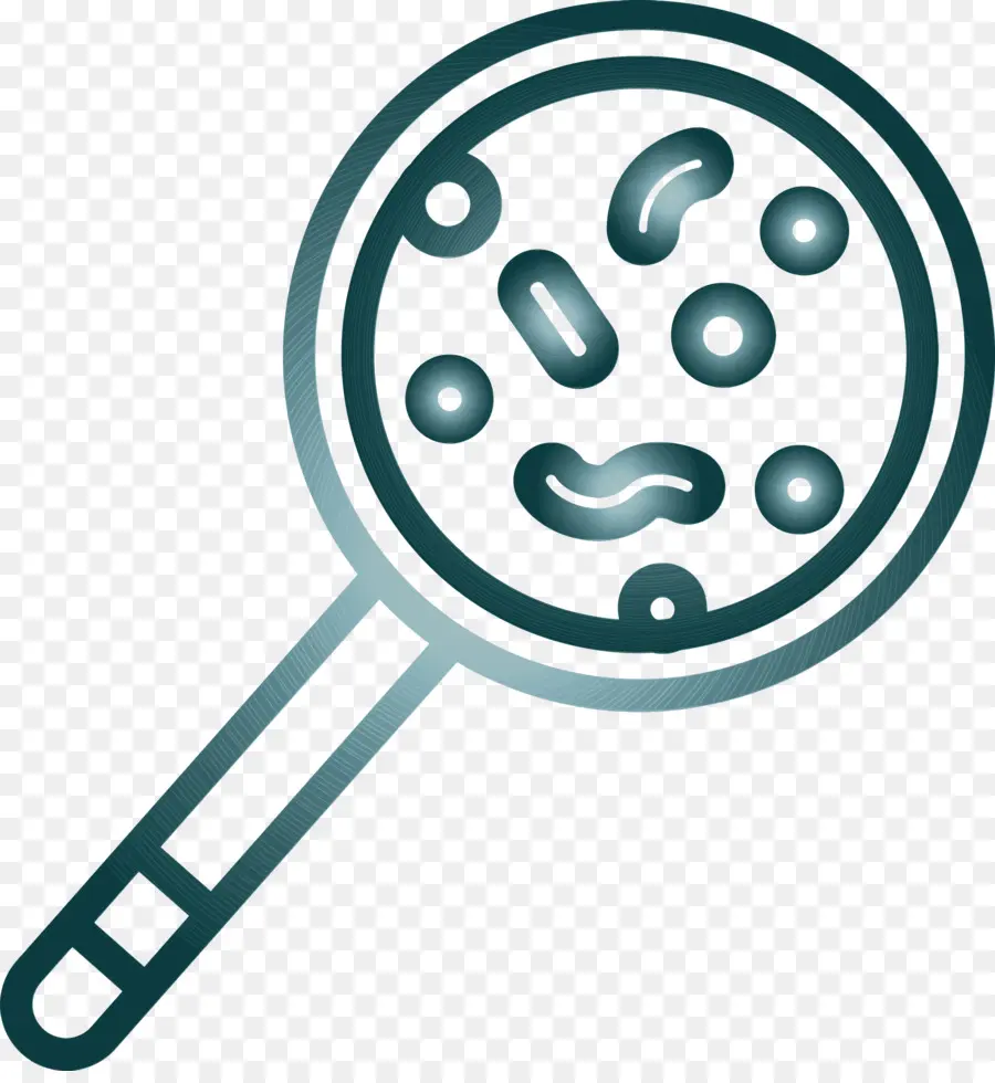 Bacterias Bajo Lupa，Lupa PNG