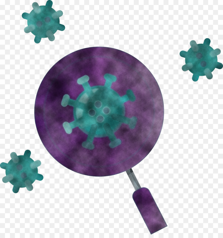 Ilustración De Virus，Microscopio PNG