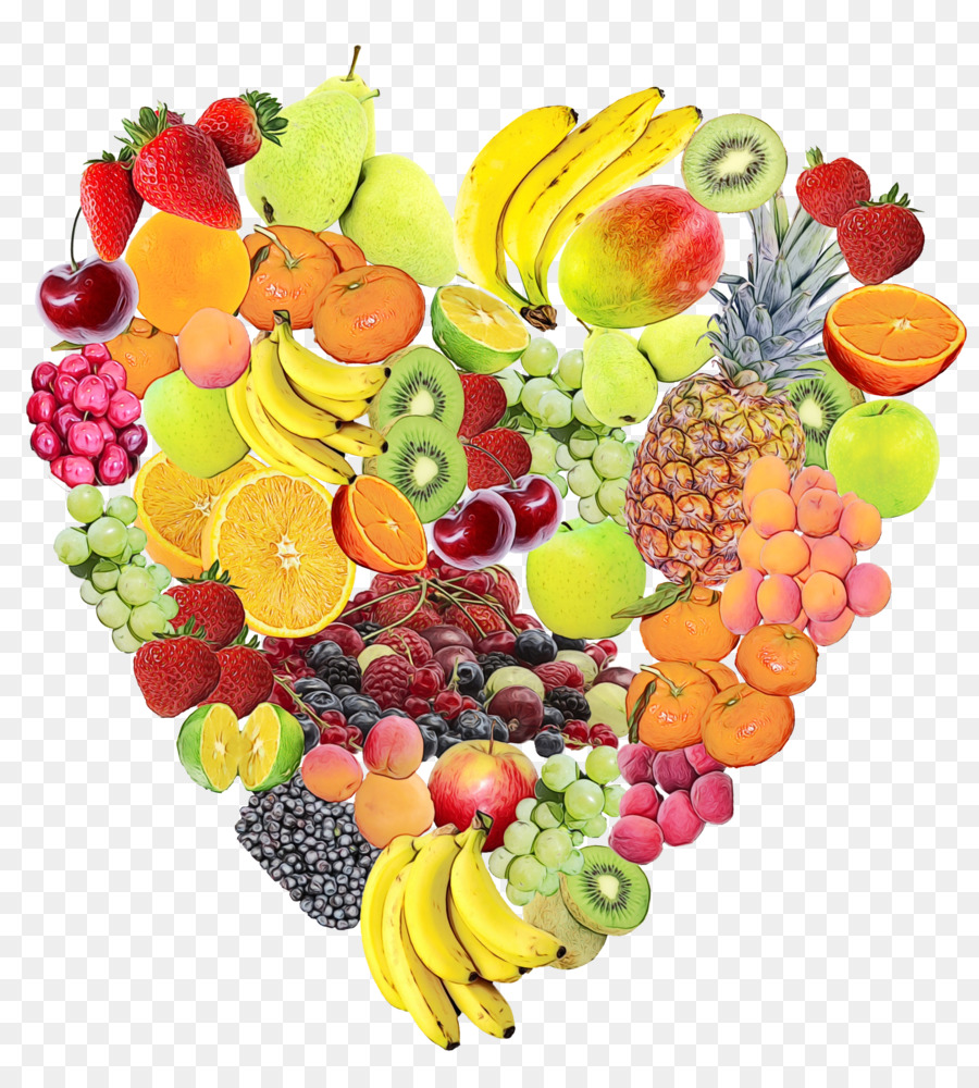 Corazón De Fruta，Saludable PNG