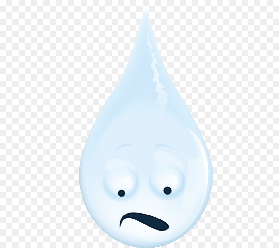 Gota De Agua Triste，Rostro PNG