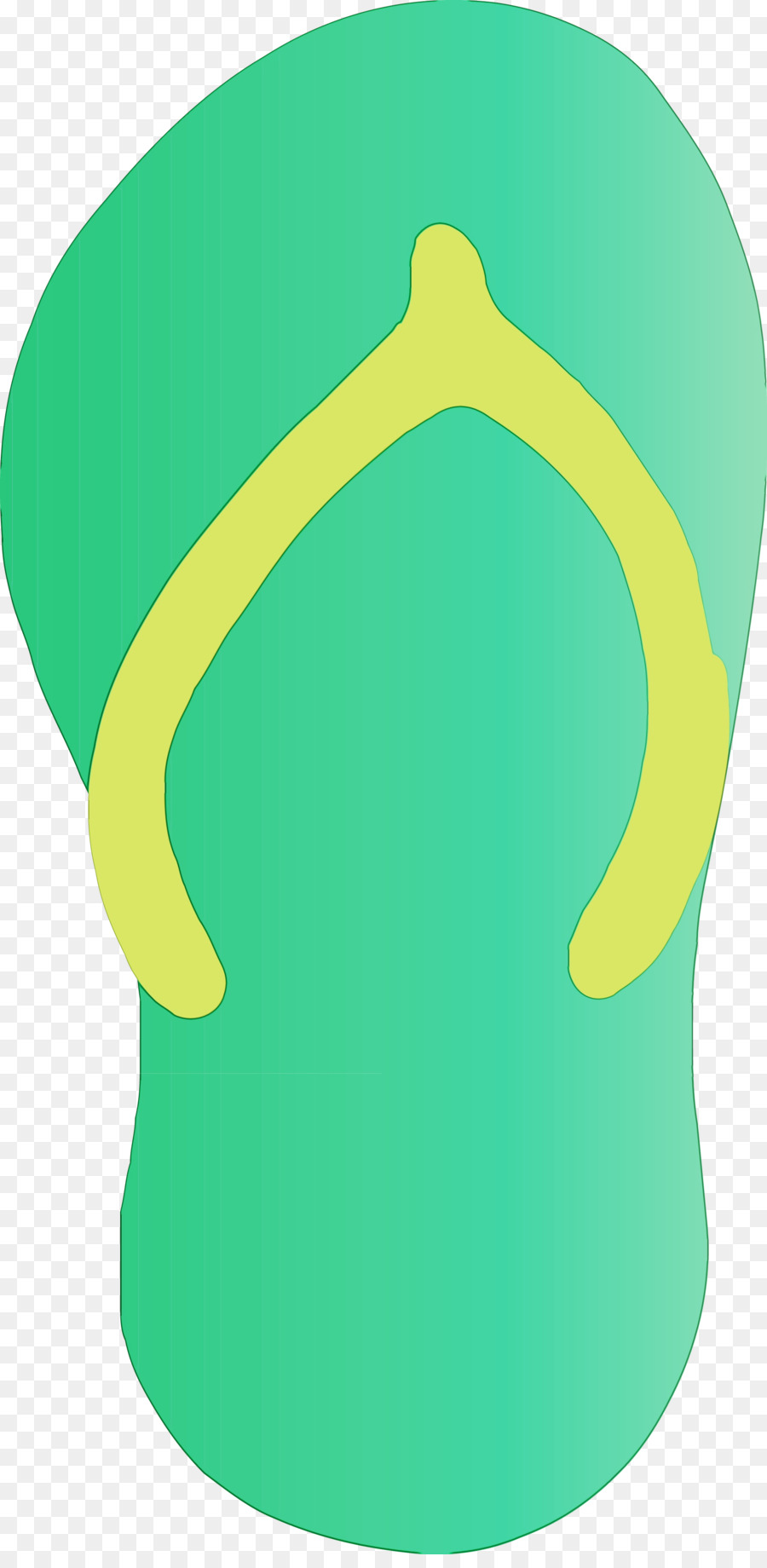 Chanclas Verdes，Sandalia PNG