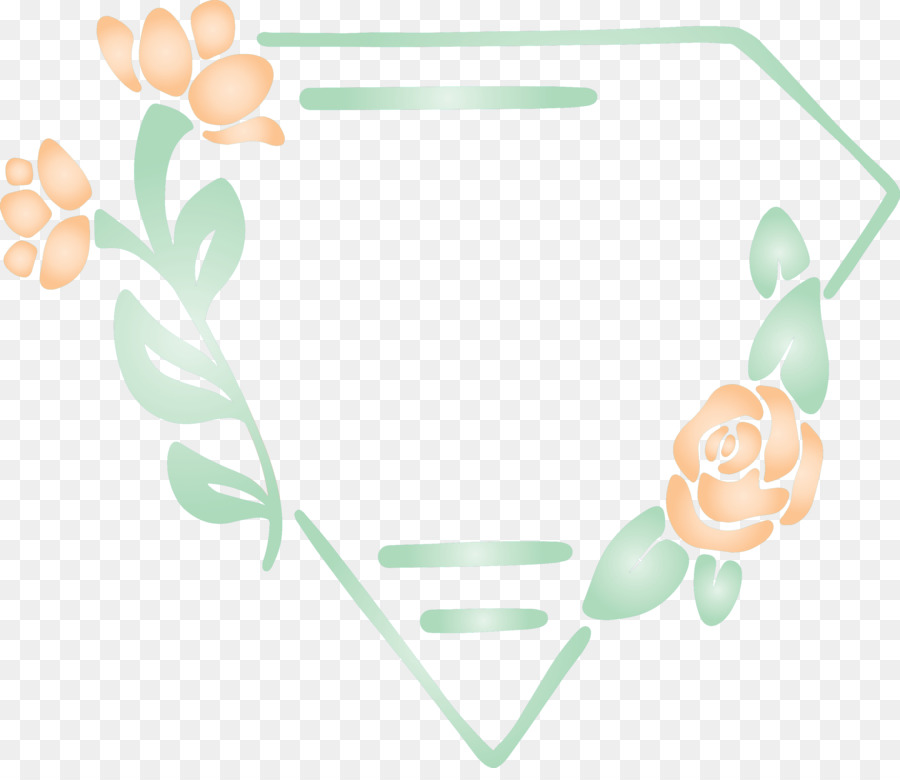 Marco Floral，Flores PNG