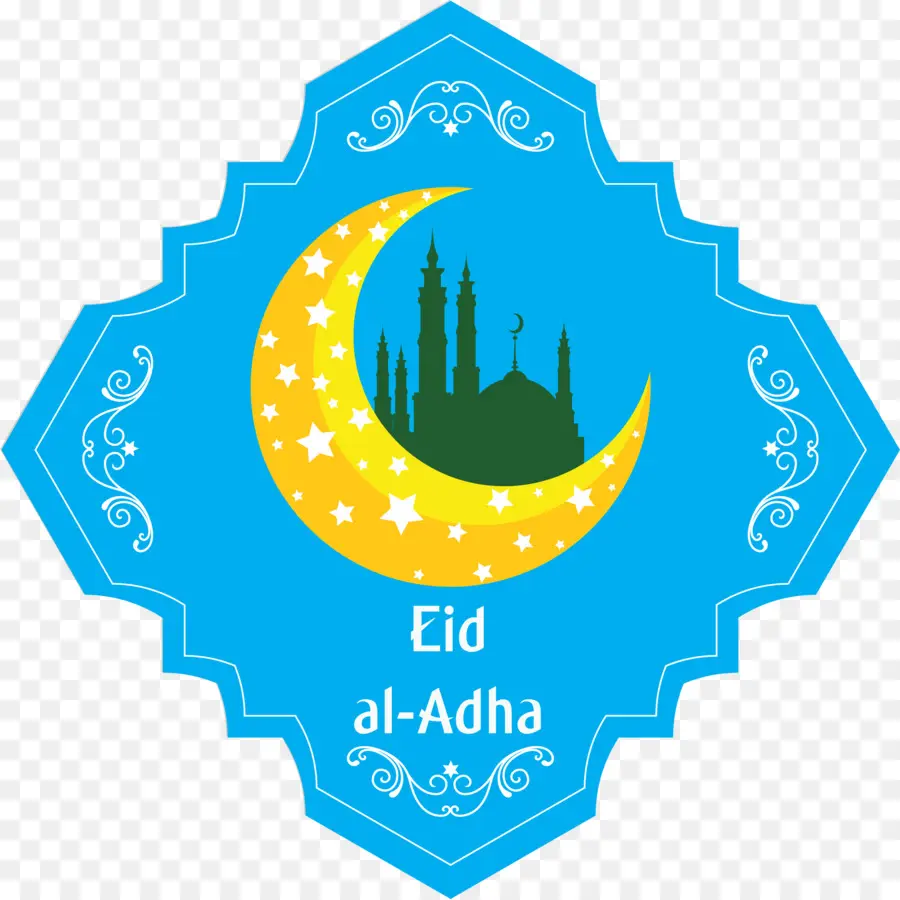 Media Luna Eid Al Adha，Creciente PNG