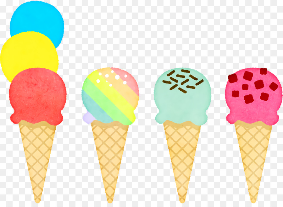 Helado，Cono De Helado PNG