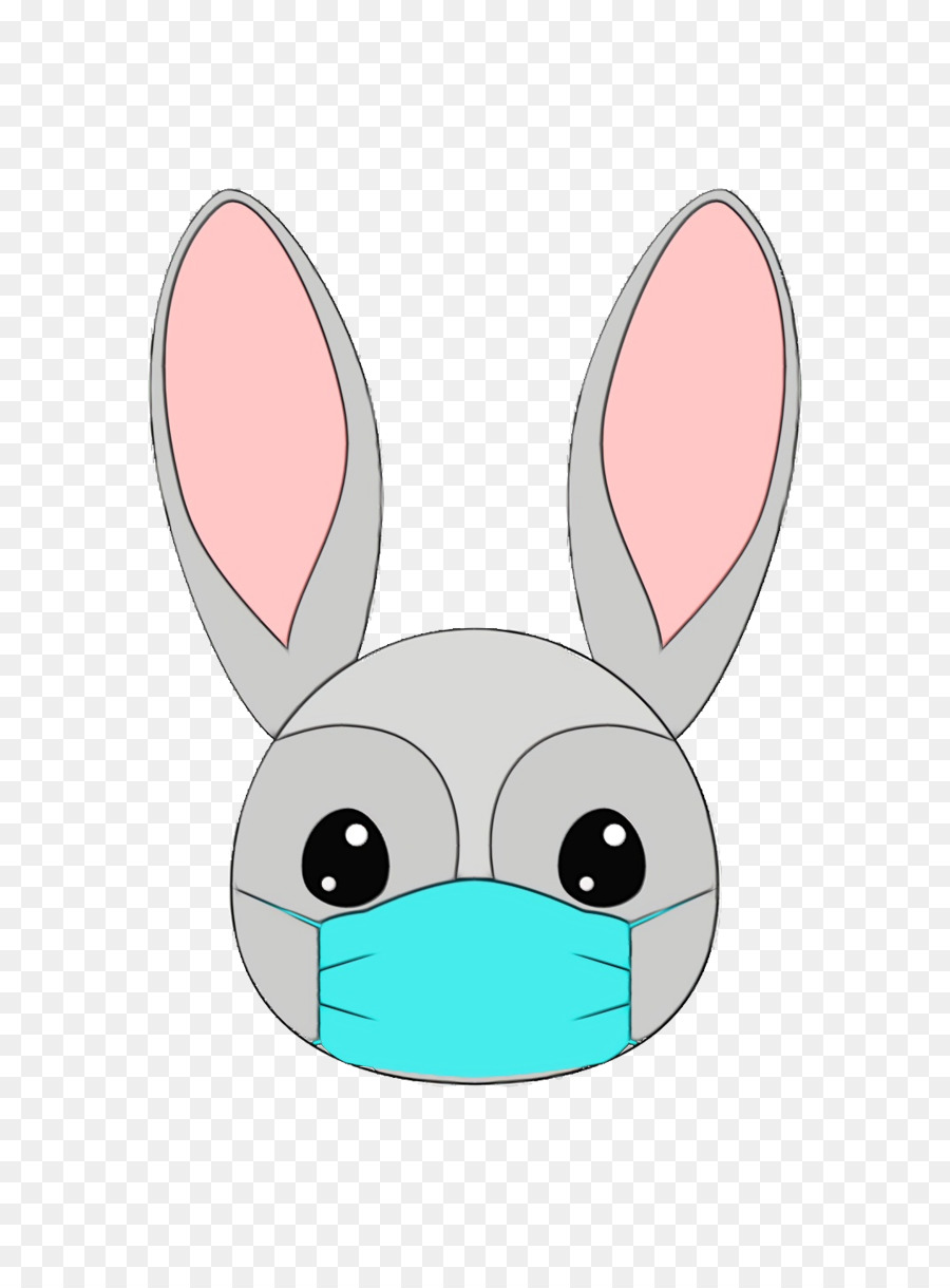 Conejito，Mascarilla PNG