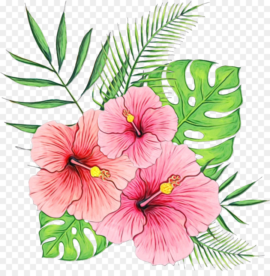 Diseño Floral，Planta Herbácea PNG