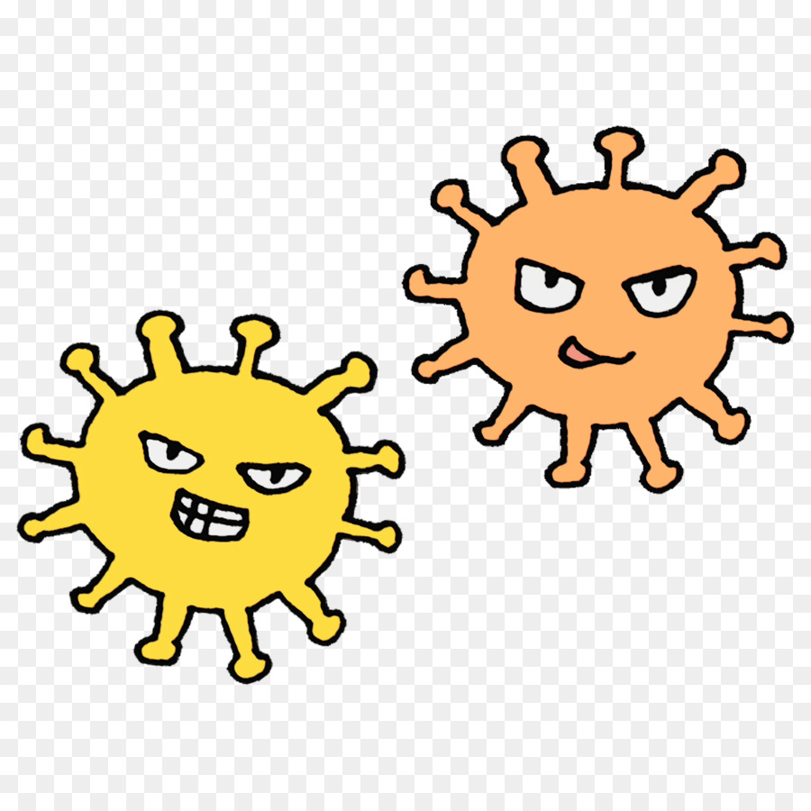 Virus De Dibujos Animados，Gérmenes PNG