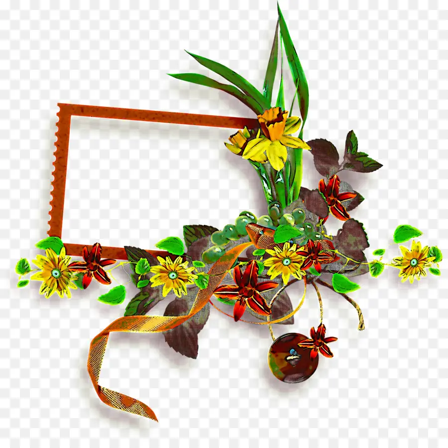 Diseño Floral， PNG