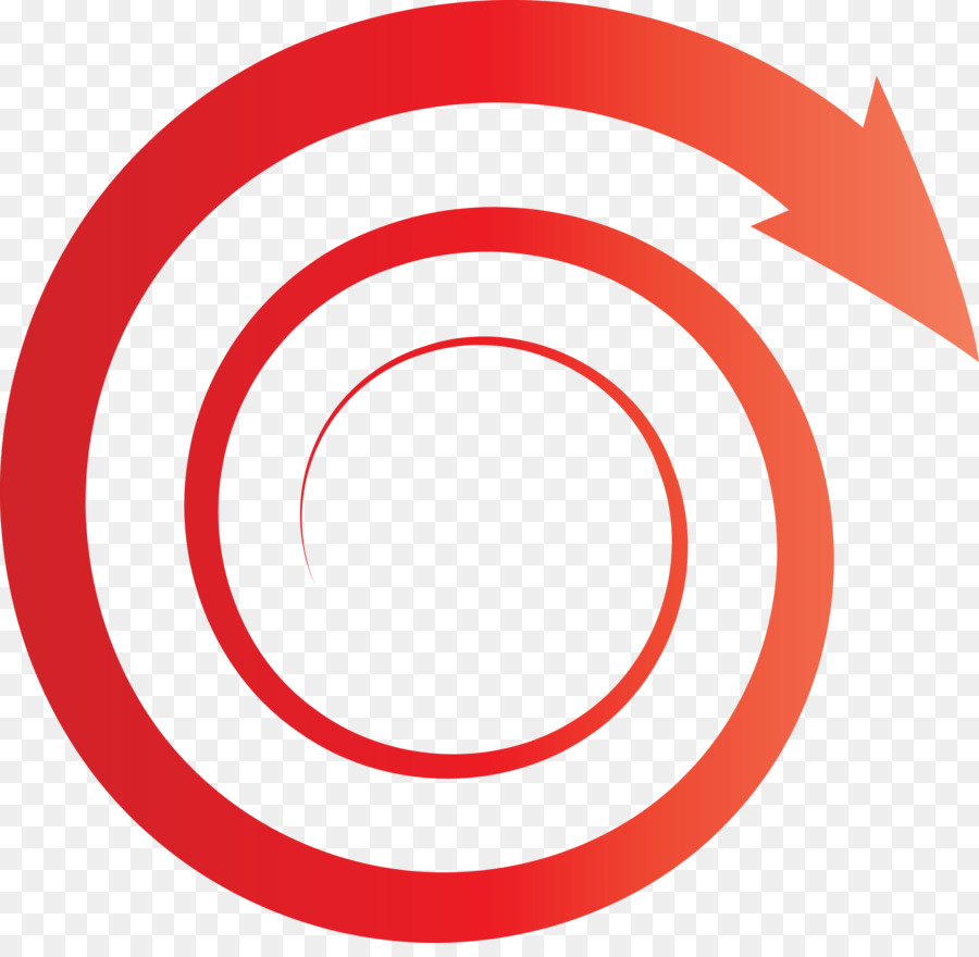 Flecha Espiral Roja，Espiral PNG