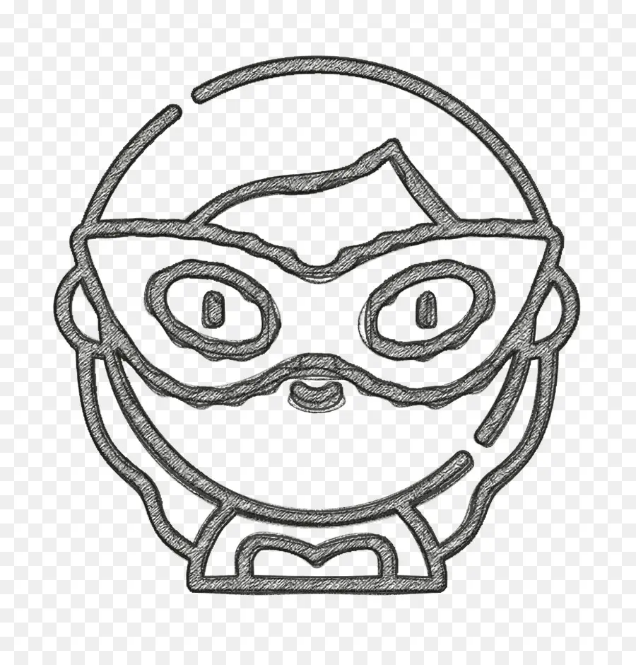 Superhéroe，Mascarilla PNG