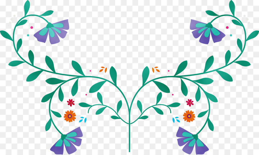 Diseño Floral，Tallo De La Planta PNG