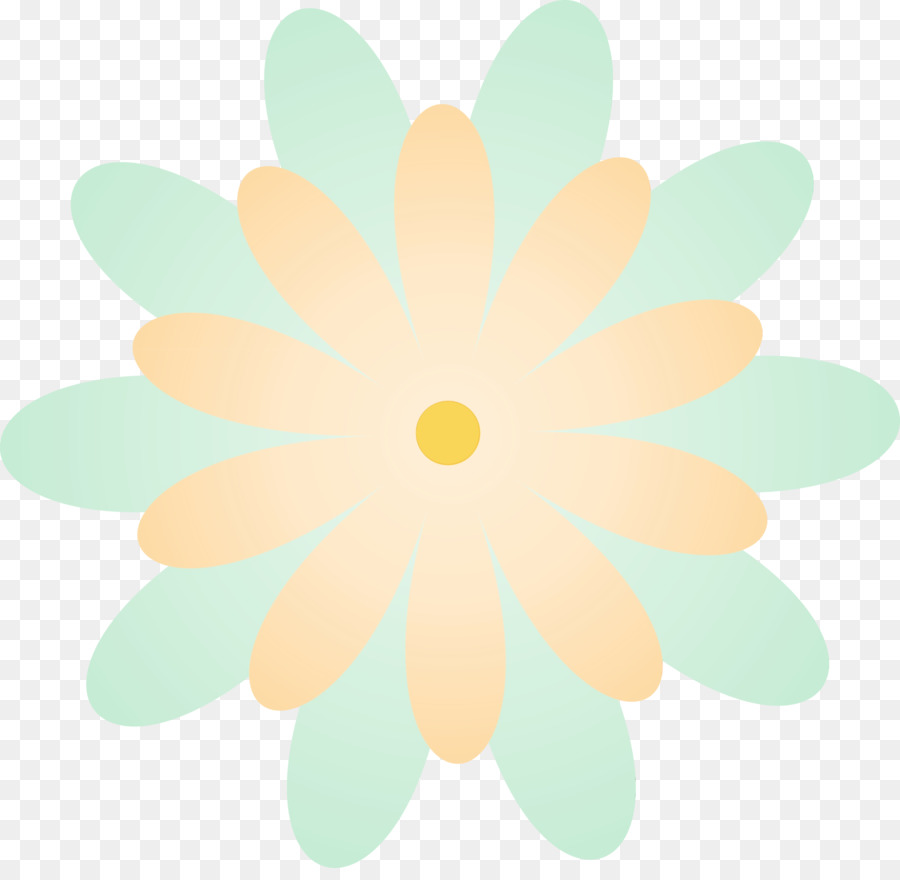 Diseño Floral，Amarillo PNG