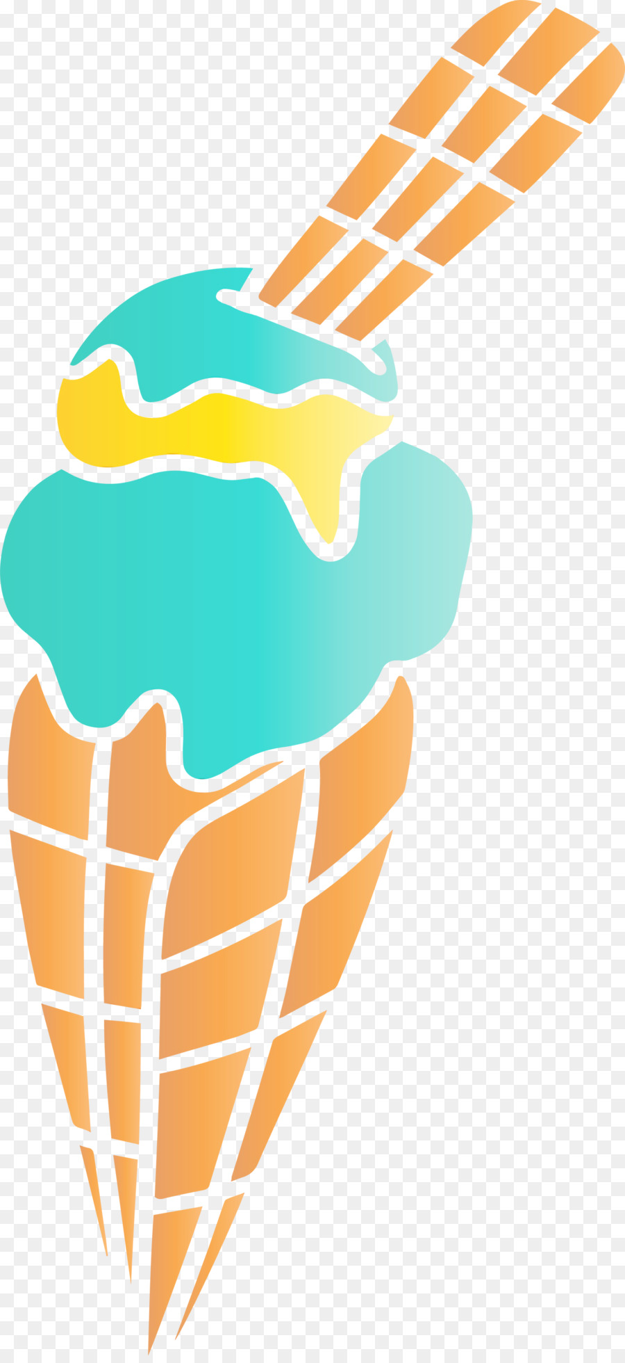 Cono De Helado，Línea PNG