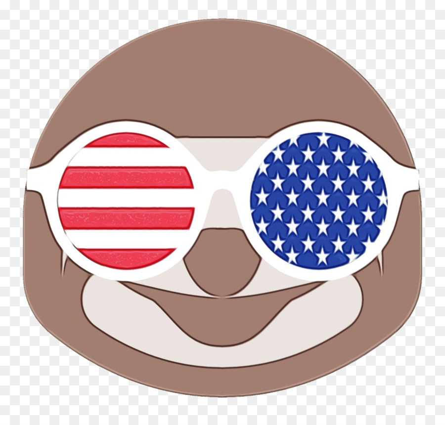 Gafas De Sol Con Banderas，Bandera Americana PNG