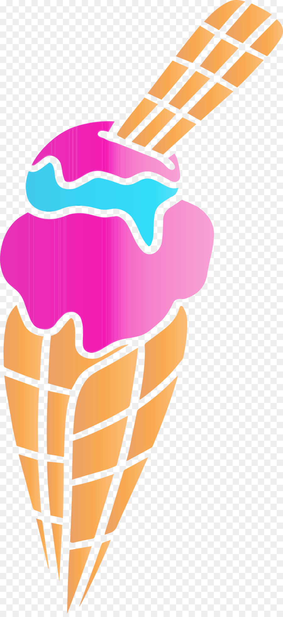 Cono De Helado，Helado PNG