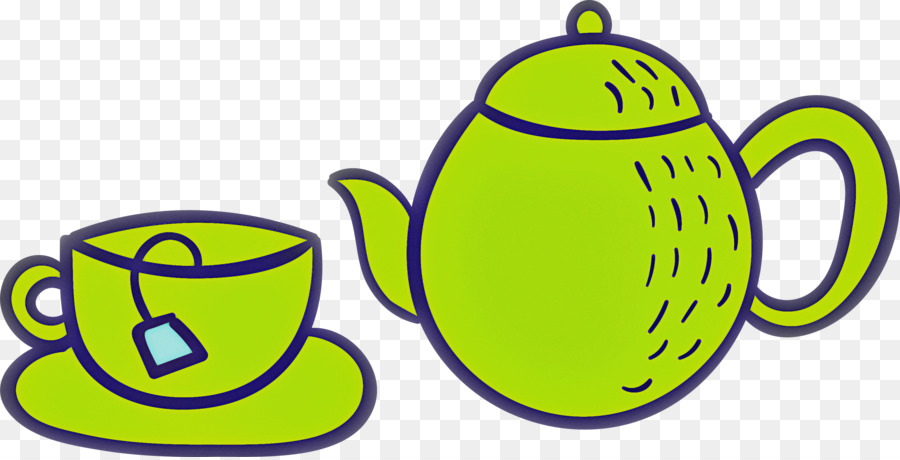 Café，Tetera PNG