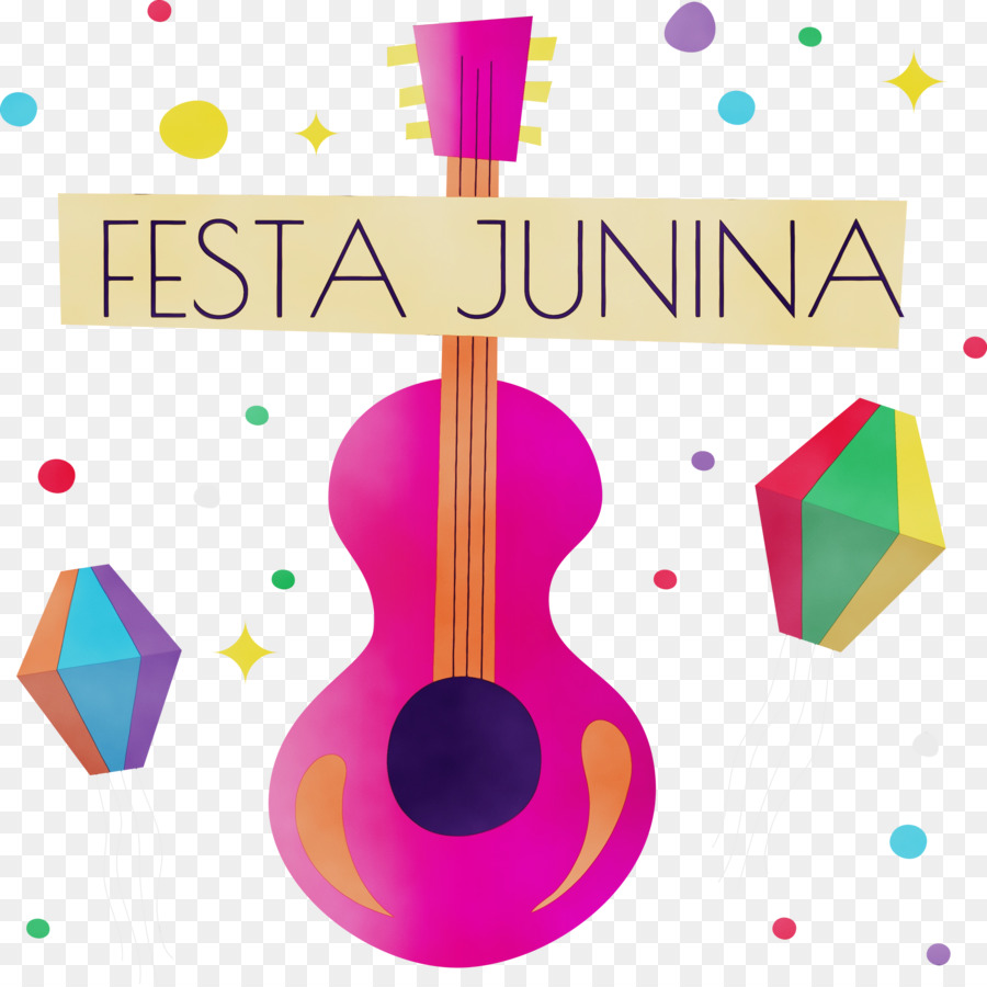 Fiesta Junina，Guitarra PNG