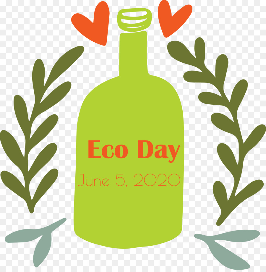 Día Ecológico，Botella PNG