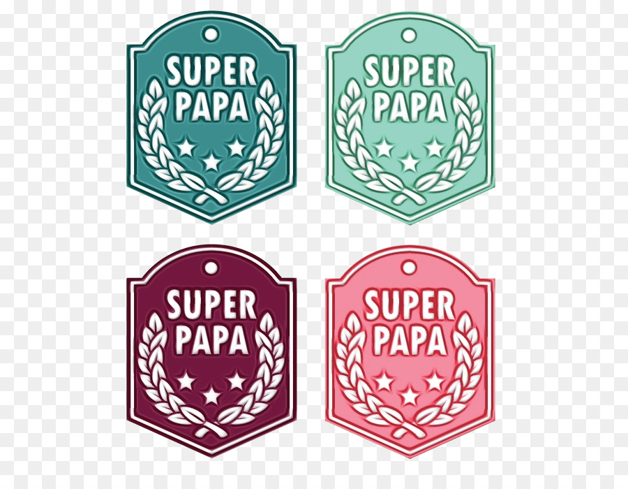 Insignia De Súper Papá，Súper PNG