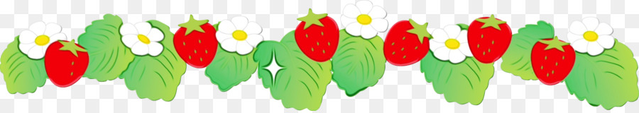 Fresas，Hojas PNG