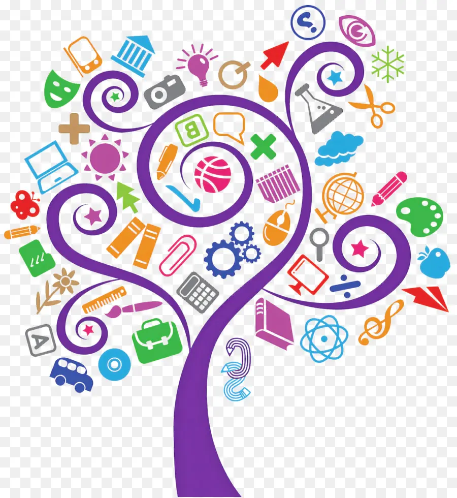 Árbol Educativo，Iconos PNG