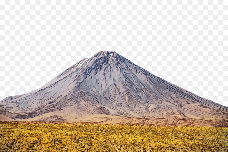 Estratovolcán，Montaje De Escenografía PNG