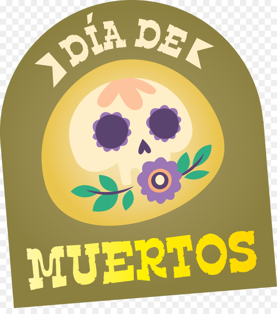 Dia De Muertos，Cráneo PNG