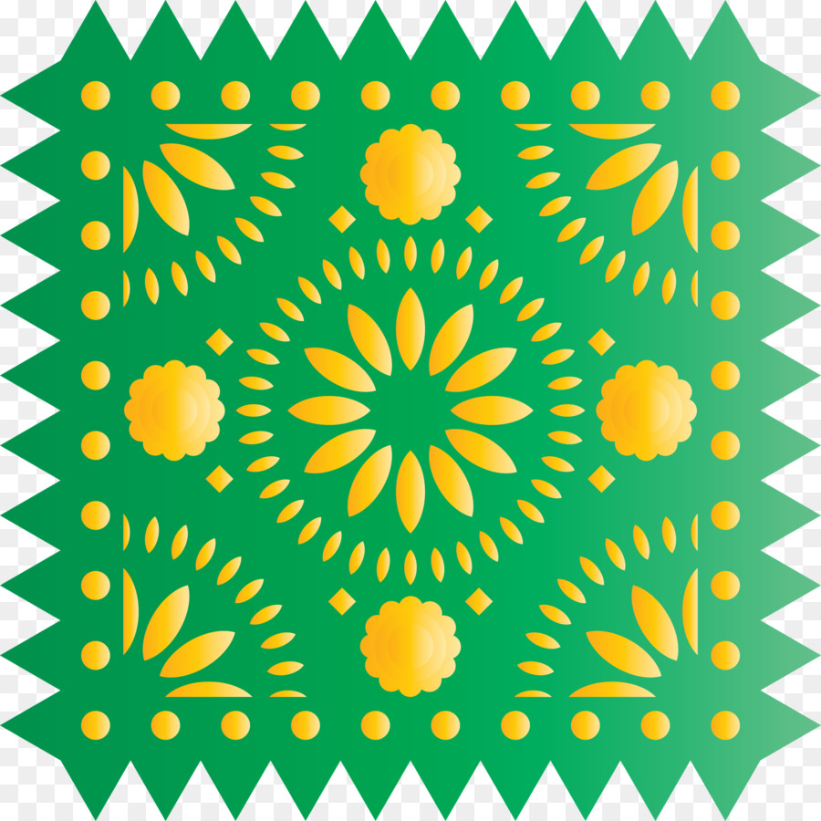 Diseño Floral，Verde PNG