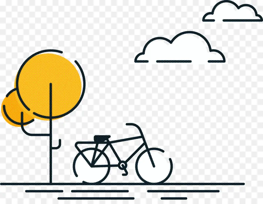 Bicicleta，Árbol PNG