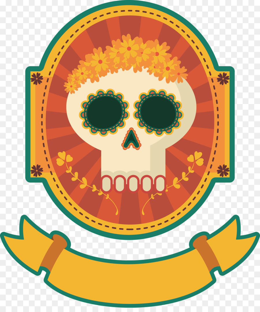 Diseño Plano，Día De Los Muertos PNG