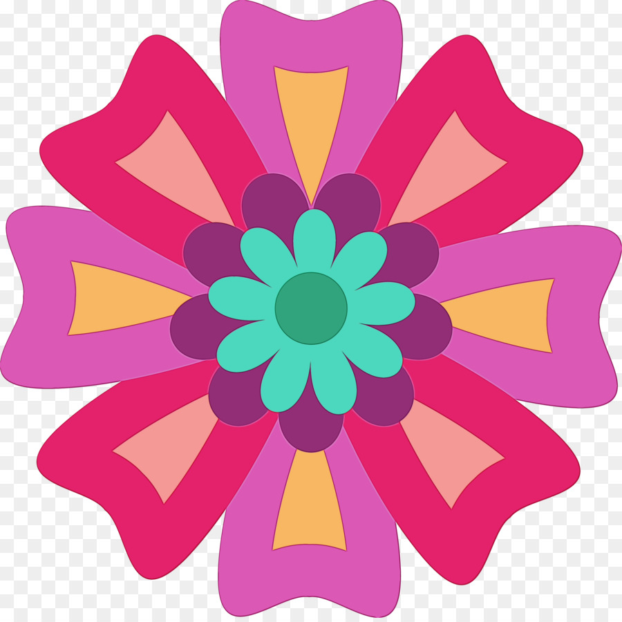 Diseño Floral，Tarjeta De Felicitación PNG