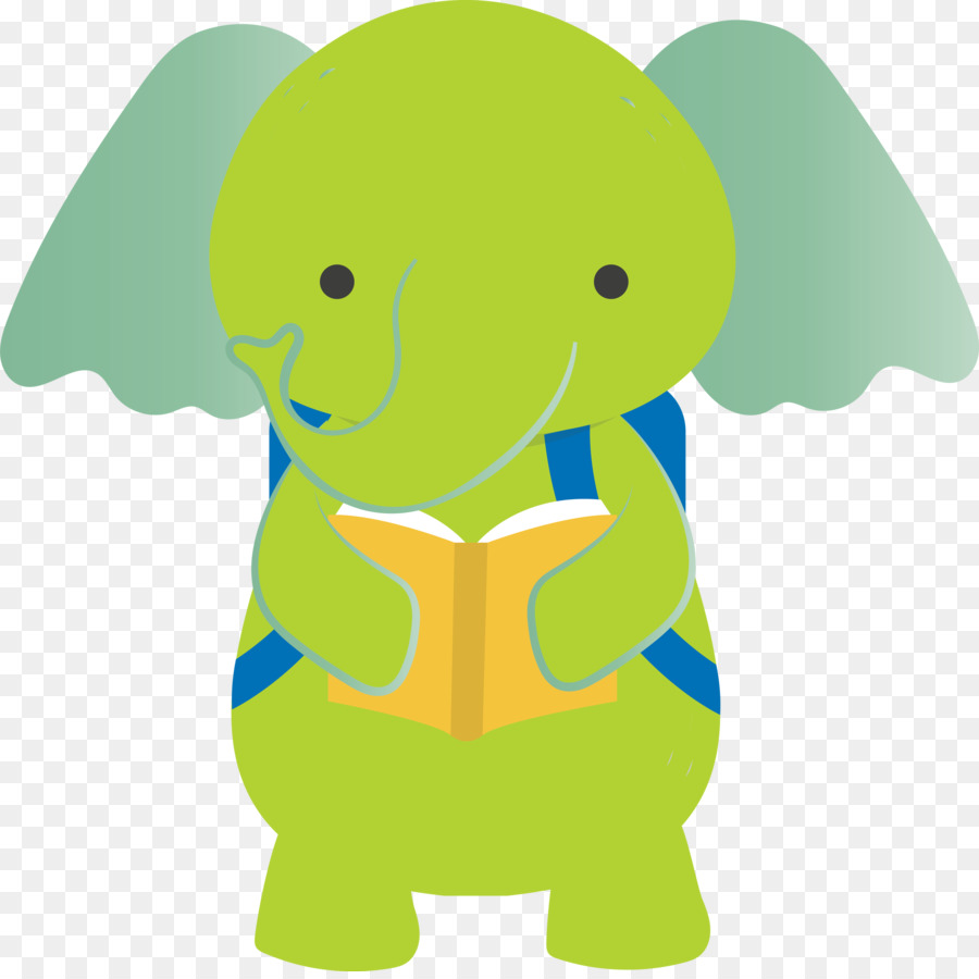 Elefante，Verde PNG