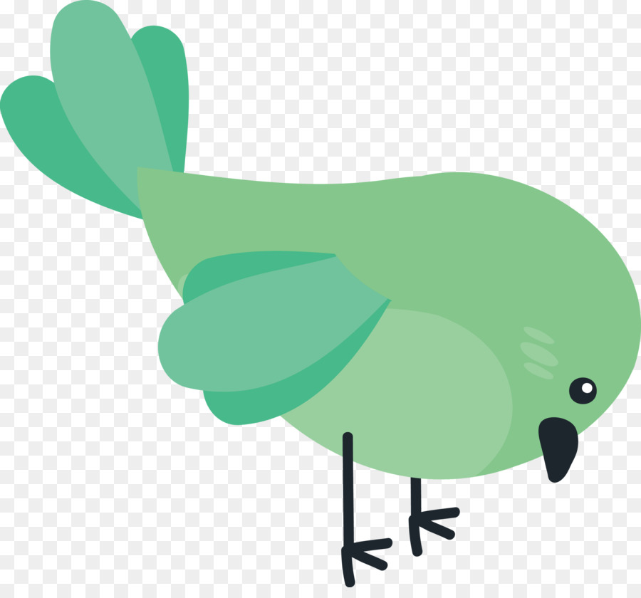 Pájaro Verde，Lindo PNG