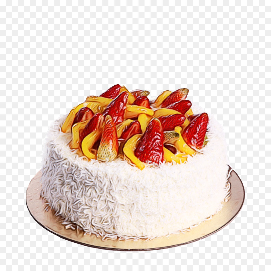 Decoración De La Torta，Pastel De Frutas PNG