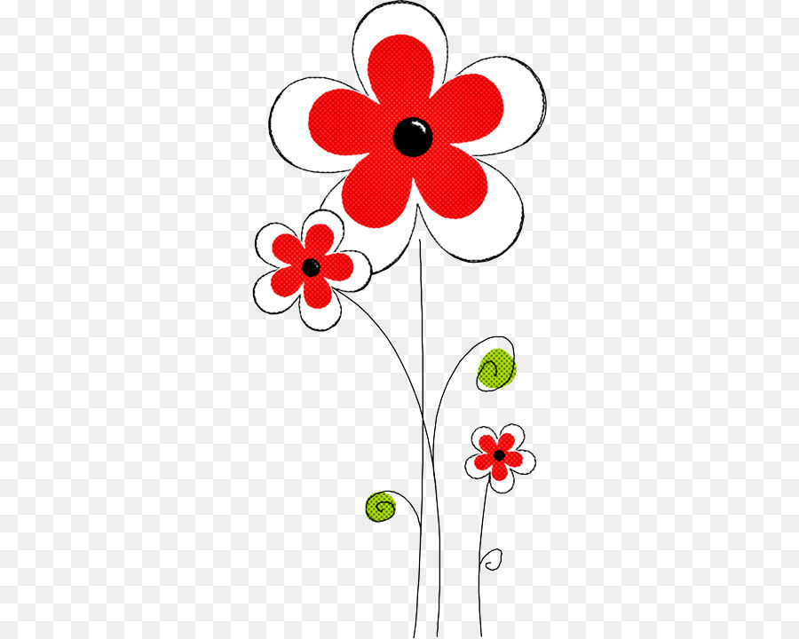 Flores Rojas，Floral PNG