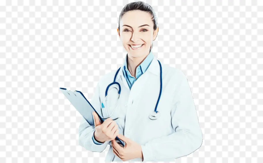 Doctora Con Portapapeles，Doctor PNG