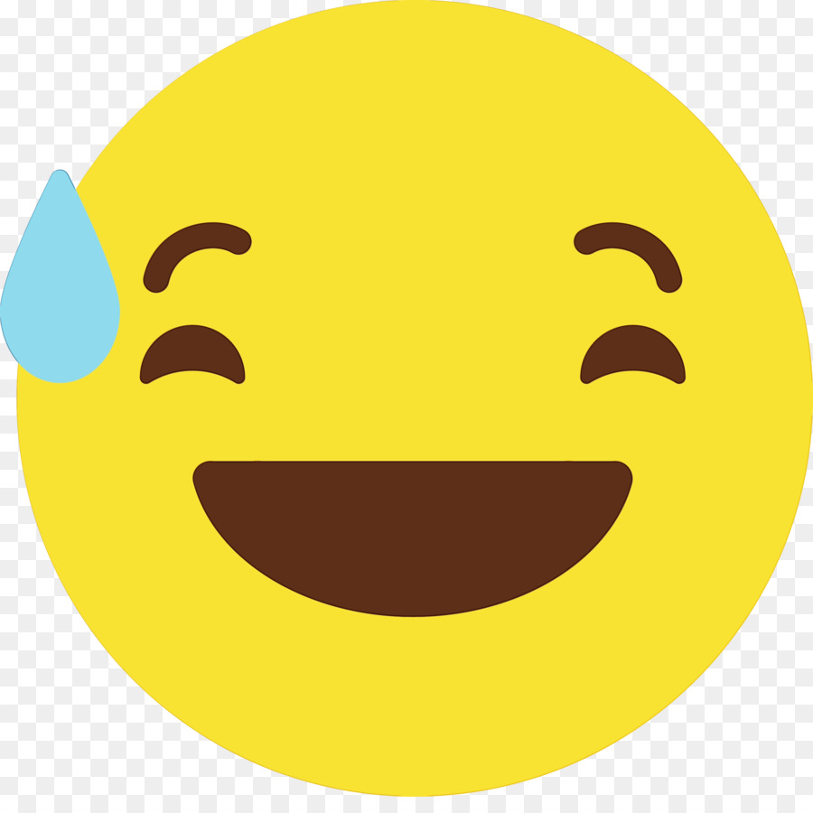 Emoji，Cara Con Lágrimas De Alegría Emoji PNG